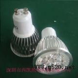 供應(yīng)LED射燈 大功率射燈 GU10射燈 5W射燈 射燈套件(圖)