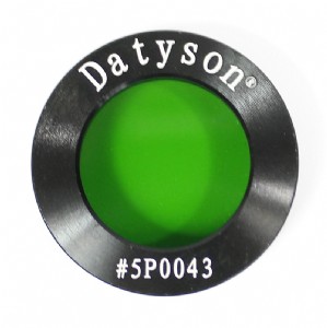 Datyson 望遠鏡配件5P0043綠色月亮濾光鏡粗螺紋