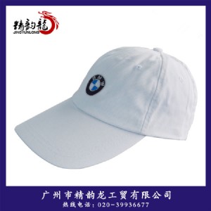定制鴨舌帽 寶馬工作帽 白色寶馬高爾夫帽