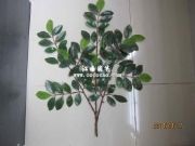 廠家低價(jià)直銷批發(fā)仿真榕葉仿真植物樹(shù)葉
