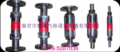 氫氣、氧氣各種流量管路阻火器