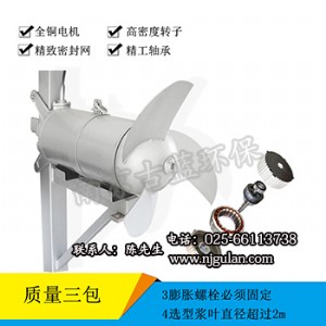 qjb1.5/8-400/3-740沖壓式潛水?dāng)嚢铏C(jī)