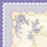藍芙蓉轉角集成吊頂 別墅藝術天花板 過道陽臺鋁扣板